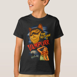 Die Rückkehr von Vampurr Funny Cat T-Shirt