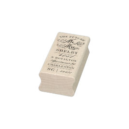 Die Rücksendeadresse der Zukunft von Herrn und Fra Gummistempel