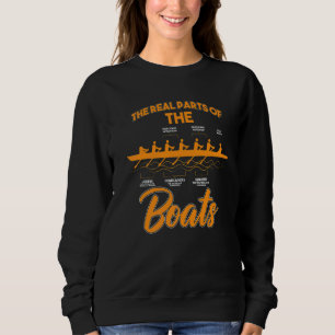 Die Ruderanlagen gruppieren die eigentlichen Teile Sweatshirt