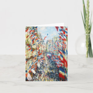 Die Rue Montorgueil, Paris, Festival Juni Karte