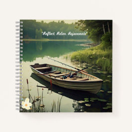 "Die Ruhe am See" Notizbuch