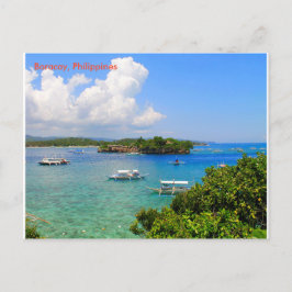 Die Ruhe am Strand Postkarte