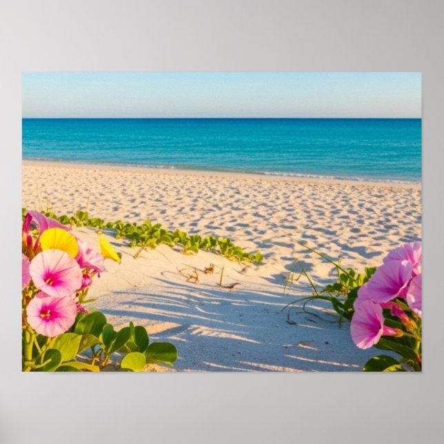 Die Ruhe am Ufer Poster (Vorne)