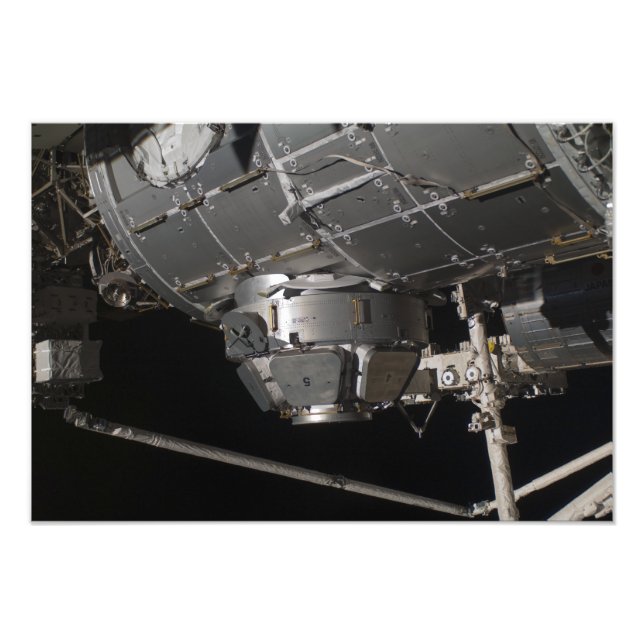 Die Ruhe der Internationalen Raumstation Fotodruck (Vorne)