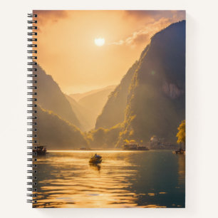 Die Ruhe der Natur: drucktes Nature View Notebook Notizbuch