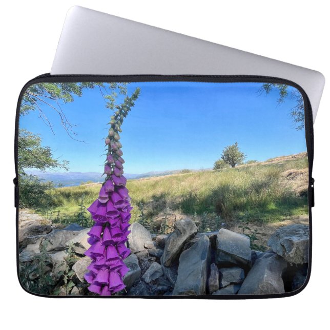 Die Ruhe des englischen ländlichen Raums Laptopschutzhülle (Vorderseite)