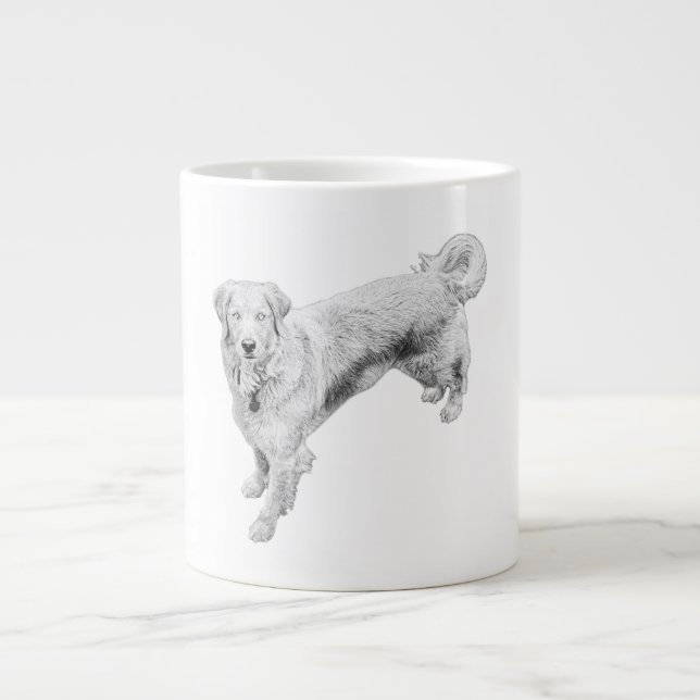 Die Ruhe des Herbstguardian Jumbo-Tasse (Vorderseite)