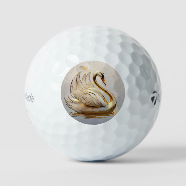 "Die Ruhe hier gefunden" Golfball (Vorderseite)