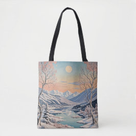 Die Ruhe im Winter Tasche