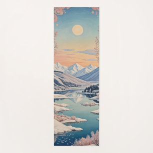 Die Ruhe im Winter Yogamatte