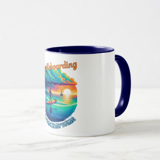 Die Ruhe in meinem Sturm - Paddleboarding Tasse
