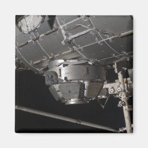 Die Ruhe n der internationalen Weltraumstation Magnet