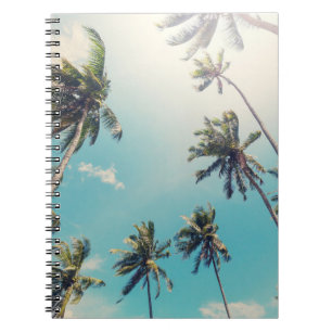 Die ruhige Landschaft von Tropical Beach Notizblock