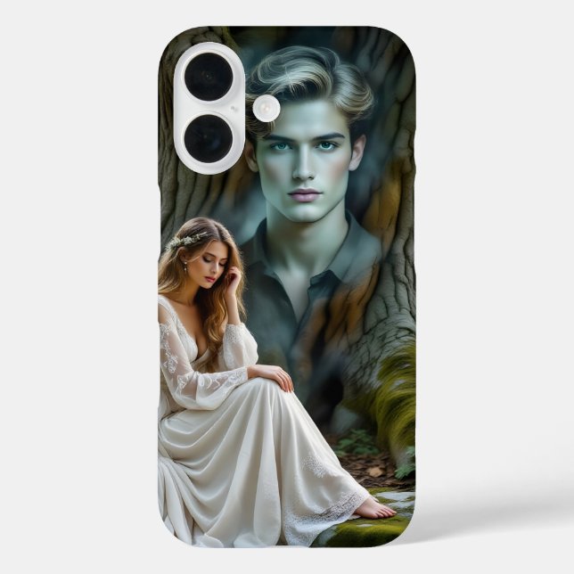 Die ruhige Lebensdauer der Liebe iPhone 16 Hülle (Rückseite)