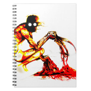 Die Rührstange Notizblock