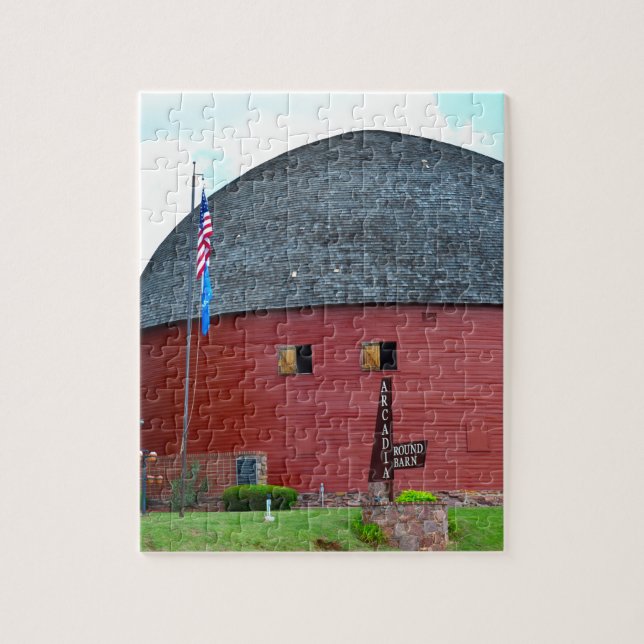 Die runde Scheune von Arcadia (Vertikal)