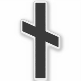 Die Rune Nauthiz (schwarz) Aufkleber