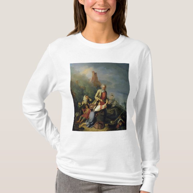 Die Russen im Jahre 1812, 1855 T-Shirt (Vorderseite)