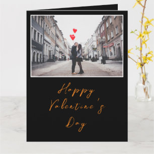Die Rustikal-Valentine ist ein beliebtes, schwarz- Karte