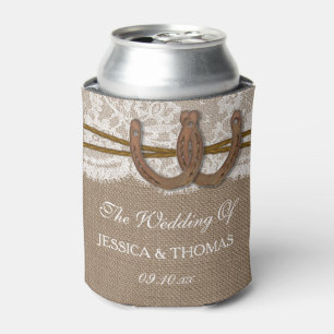 Die rustikale Hochzeitskollektion Dosenkühler