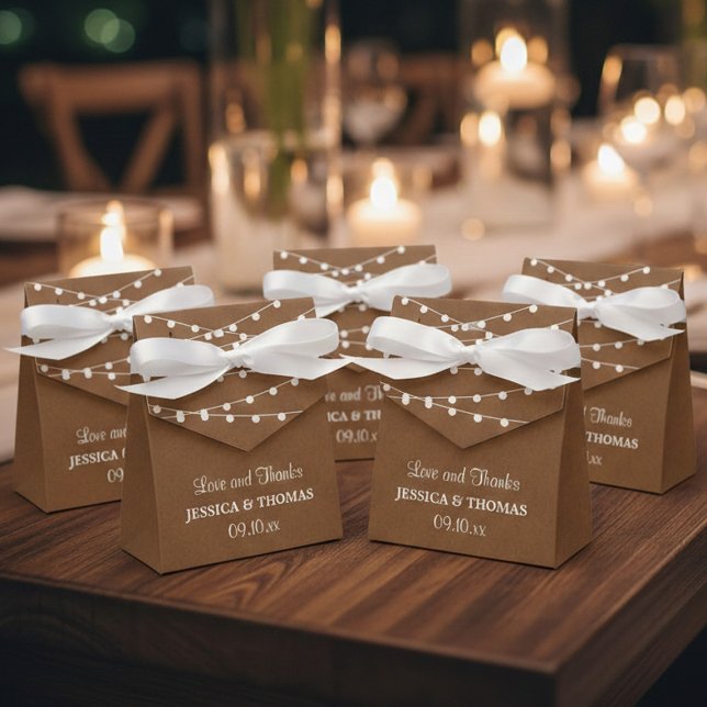 Die rustikale Kraftzeichensammlung Geschenkschachtel (Von Creator hochgeladen)