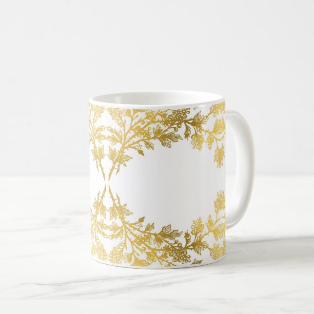 Die rustikale White Gold Kollektion - Tasse des Ka (VorderseiteRechts)