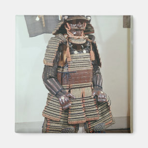 Die Rüstung des Samurai-Kriegers Magnet