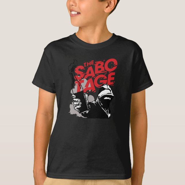 Die Sabotage T-Shirt (Vorderseite)
