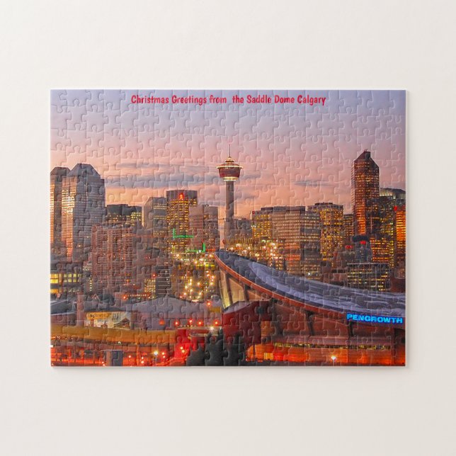 Die Saddle Dome Calgary. Jigsaw Puzzle (Horizontal)