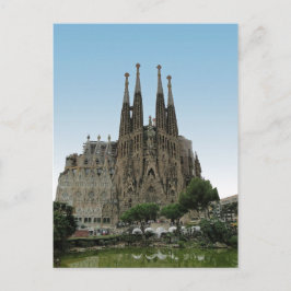 Die Sagrada Familia, Barcelona, Spanien Postkarte