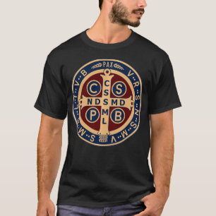 Die Saint-Benedict-Medaille Katholisch T-Shirt