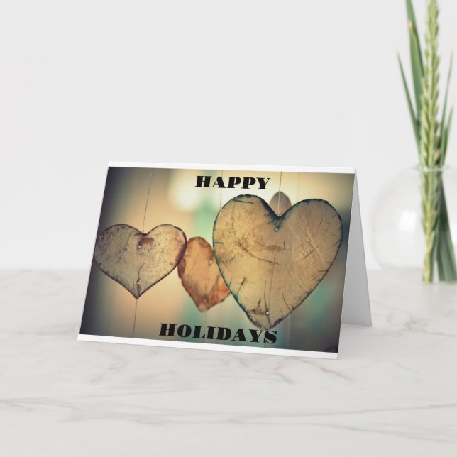 Die Saison ist "jolly" - "Deck the Halls" Karte (Vorderseite)