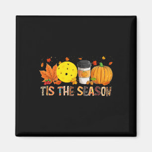 Die Saison Leopard Pumpkin Pickleball Halloween Fa Magnet