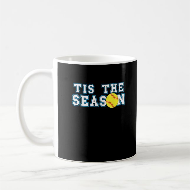Die Saison Softball-Trainer Kreative Casual Kaffeetasse (Links)