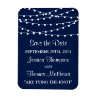 Die Saitenleuchten an der Blue Wedding Collection