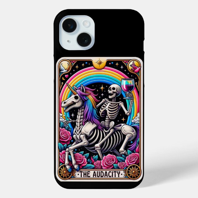 Die Sammlung der Audacity-Tarot-Karte Case-Mate iPhone Hülle (Rückseite)