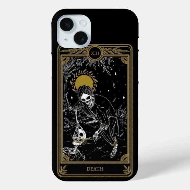 Die Sammlung der Death Card Tarot Card Case-Mate iPhone Hülle (Rückseite)