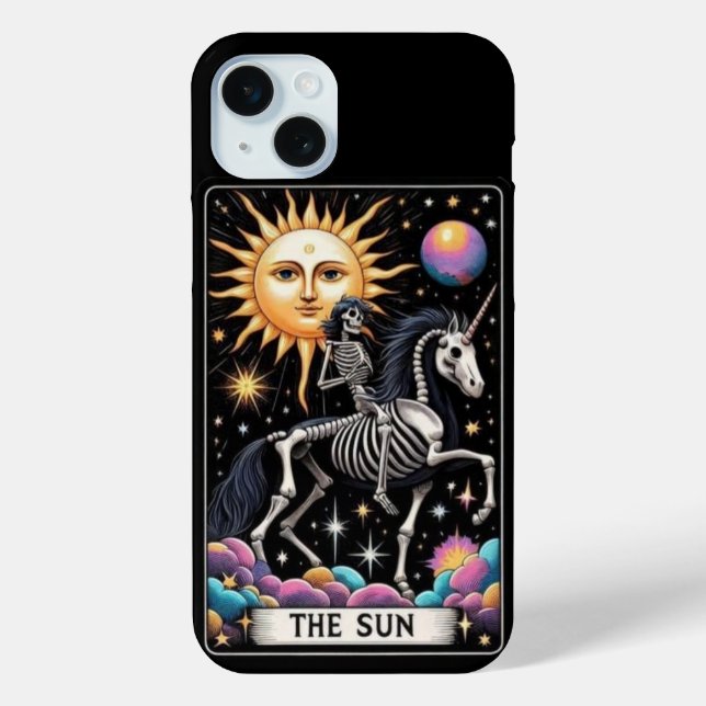 Die Sammlung der Sun-Tarot-Karte Case-Mate iPhone Hülle (Rückseite)