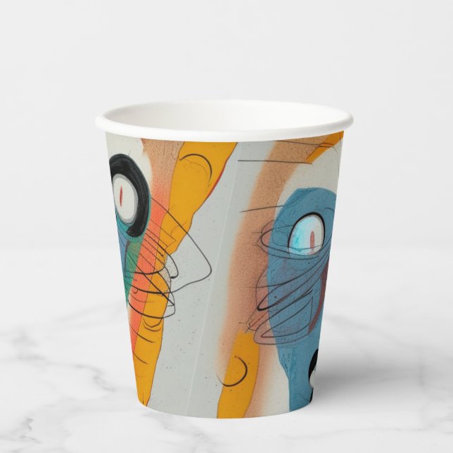 Die Sammlung des Mars Pappbecher (Vorderseite)