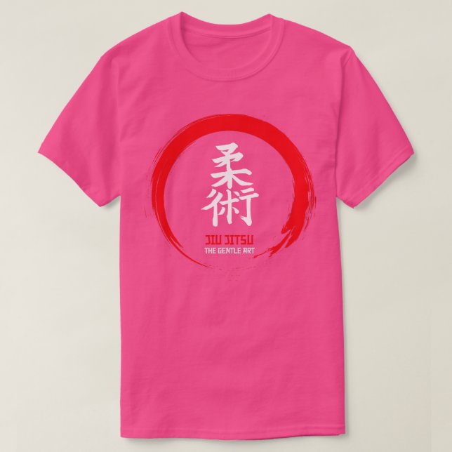 Die sanfte Kunst Jiu jitsu T-Shirt (Design vorne)