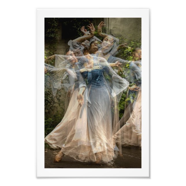 Die sanfte Tanzbewegung (Multi Nr. 3) Fotodruck (Vorne)