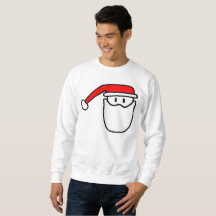 Die Sankt-Vater-Weihnachtspullover-Sweatshirt der