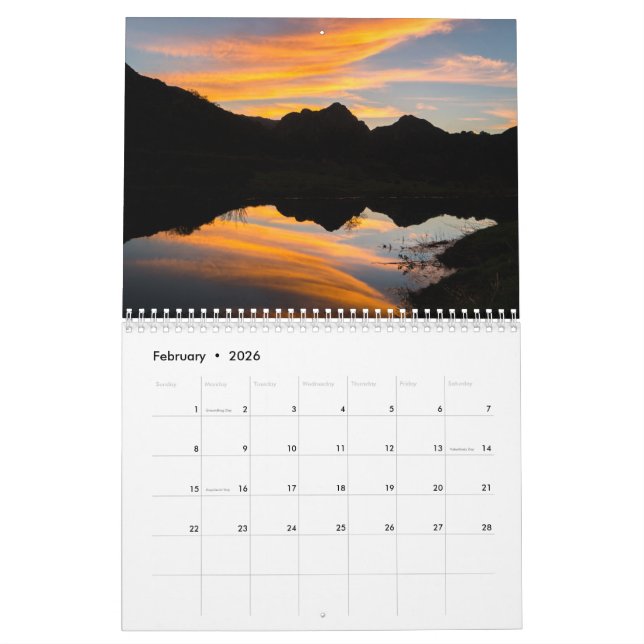 Die Santa Monica Berge - ein Kalender durch Wasim (Feb 2026)