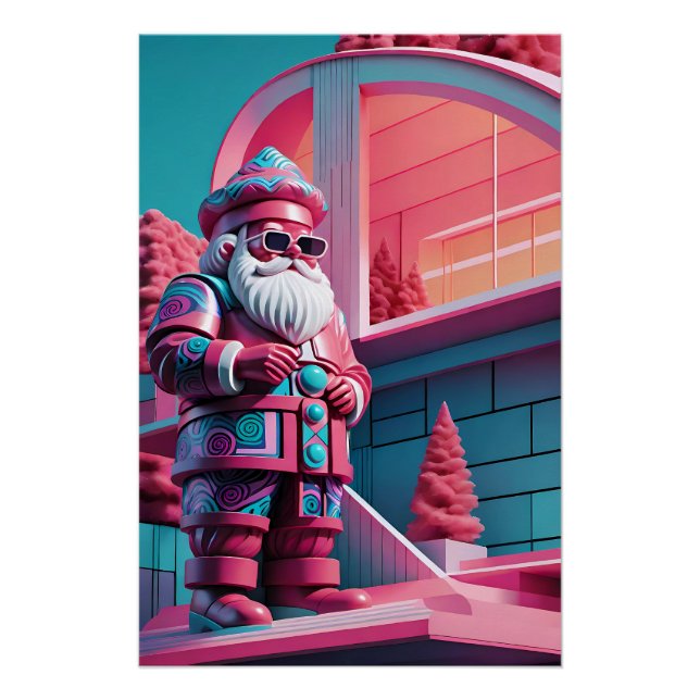 Die Santa-Reise Poster (Vorderseite)
