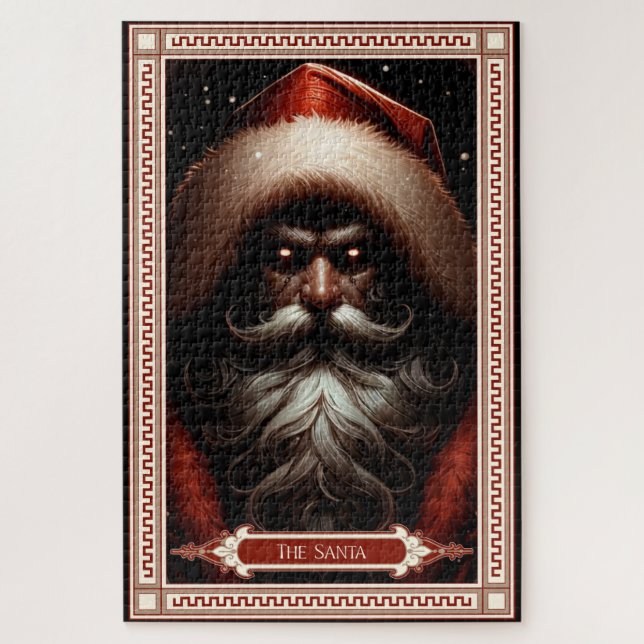 Die Santa Tarot Card (Vertikal)