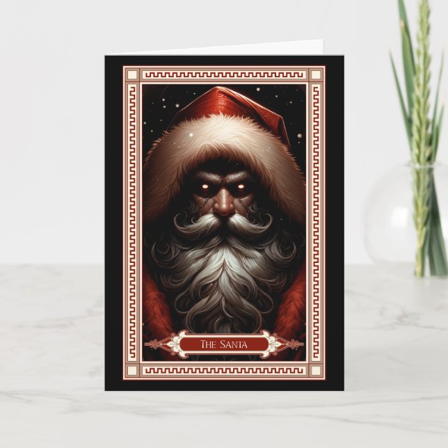 Die Santa Tarot Card Karte (Vorderseite)
