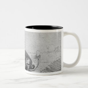 Die Sau, 1643 Zweifarbige Tasse