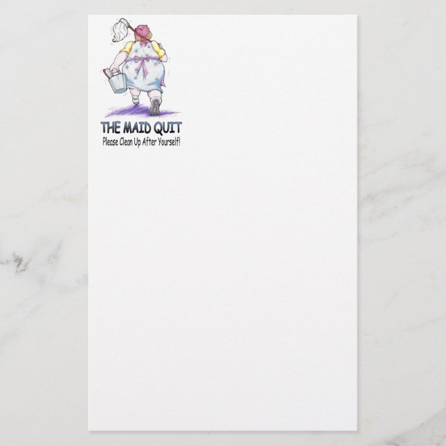 Die Säuberung Briefpapier (Vorderseite)