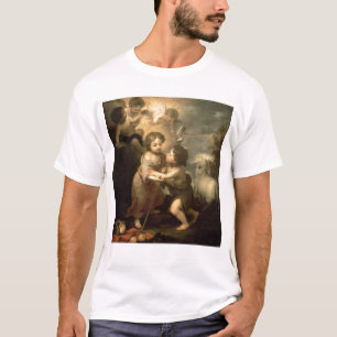Die Säuglinge Christus und Johannes der Täufer T-Shirt