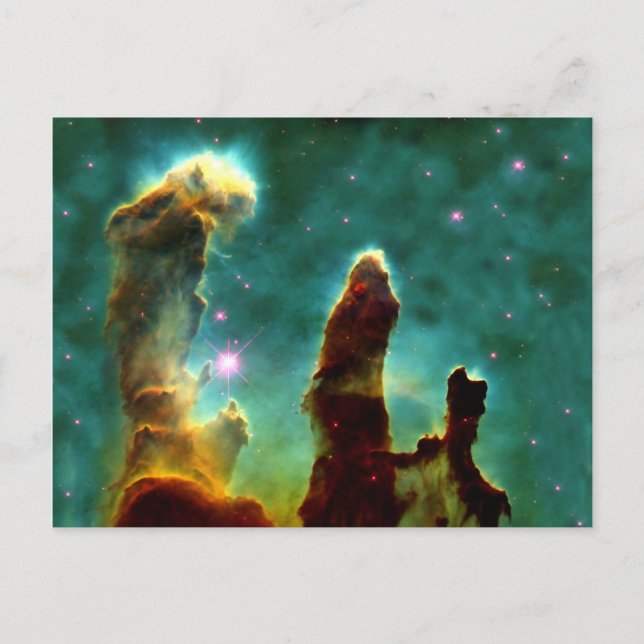 Die Säulen der Schöpfung Postkarte (Vorderseite)